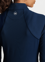 Peter Millar Layering Peter Millar - Women's Raglan Sleeve Perth Layer Quarter-Zip - Navy