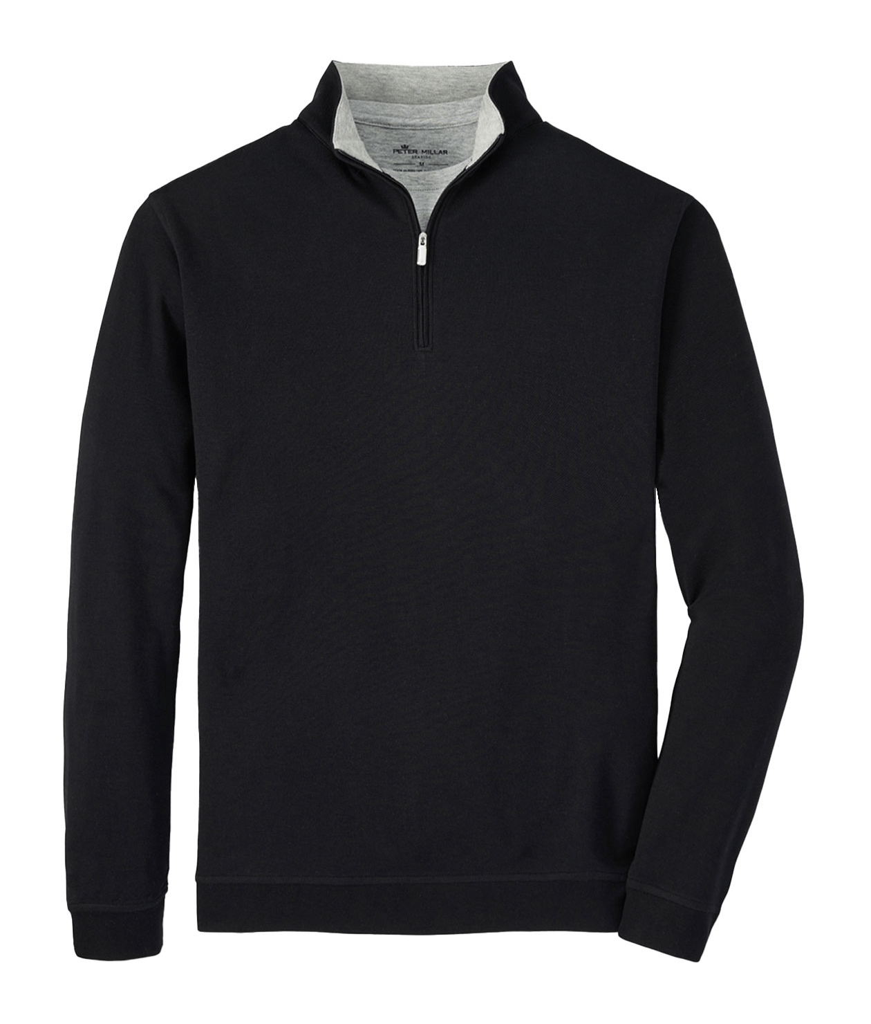 Peter Millar Layering S / Black Peter Millar - Men's Crown Comfort Quarter-Zip