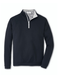 Peter Millar Layering S / Black Peter Millar - Men's Perth Stretch Loop Terry Quarter-Zip - Black