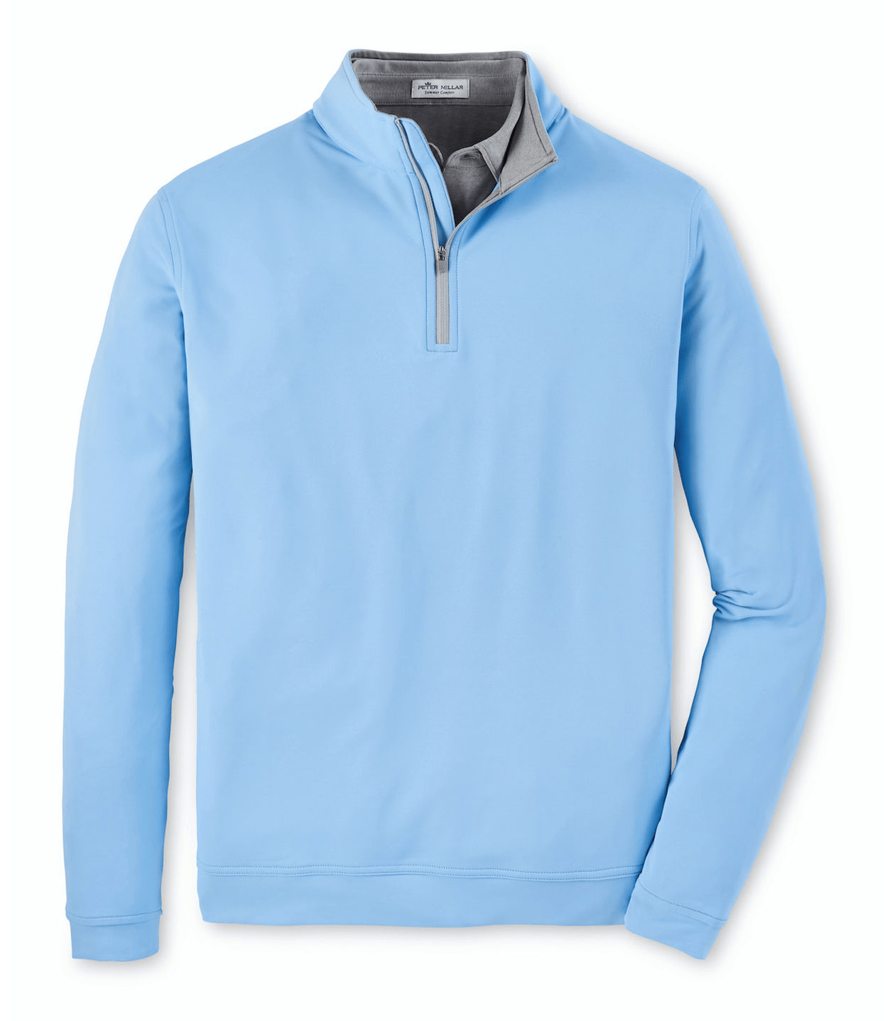 Peter Millar Layering S / Cottage Blue Peter Millar - Men's Perth Stretch Loop Terry Quarter-Zip