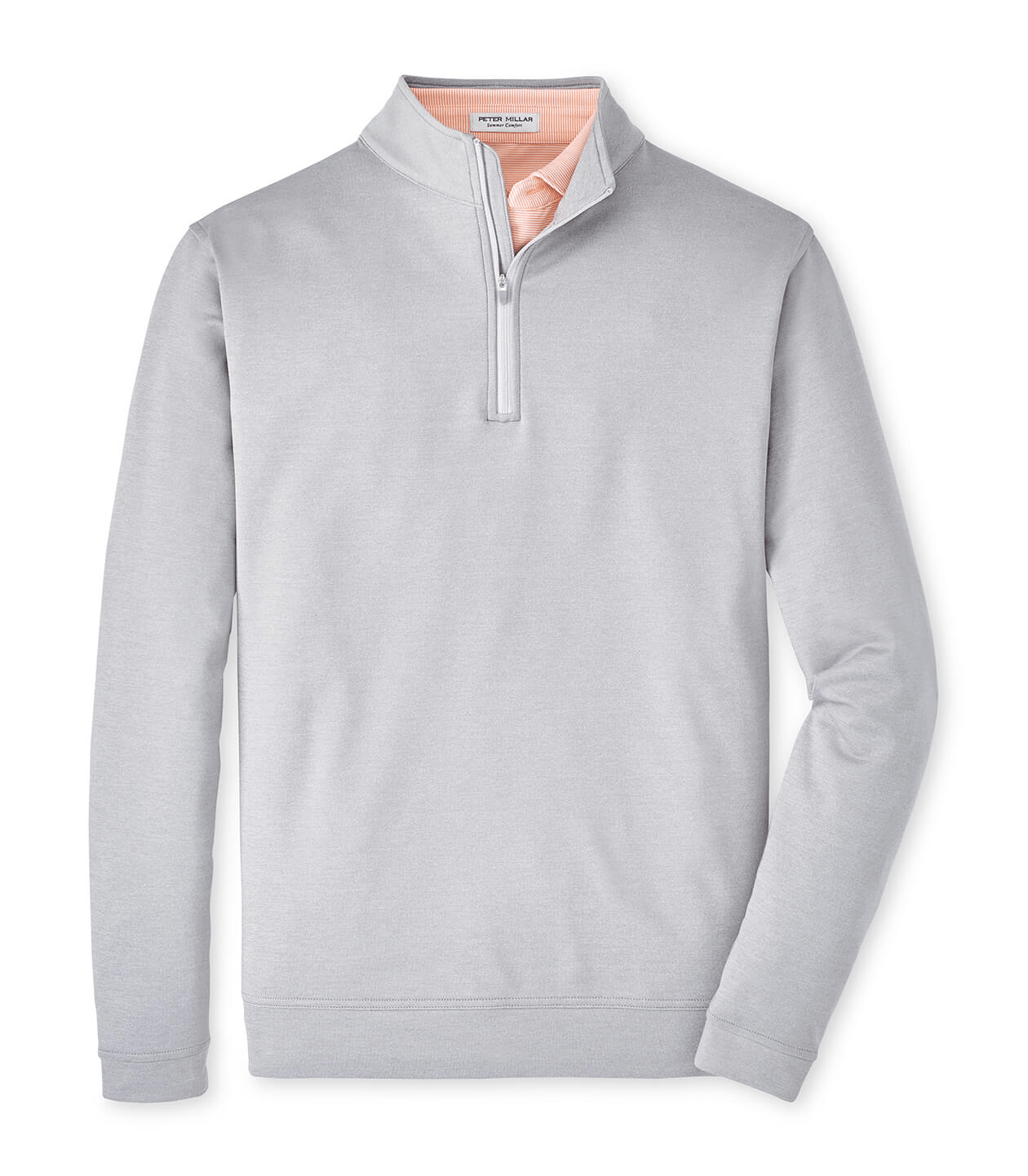 Peter Millar Layering S / Gale Grey Peter Millar - Men's Perth Performance Melange Quarter-Zip
