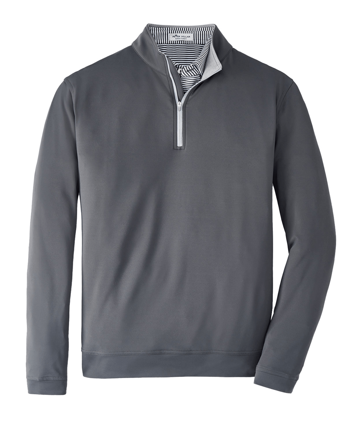 Peter Millar Layering S / Iron Peter Millar - Men's Perth Stretch Loop Terry Quarter-Zip