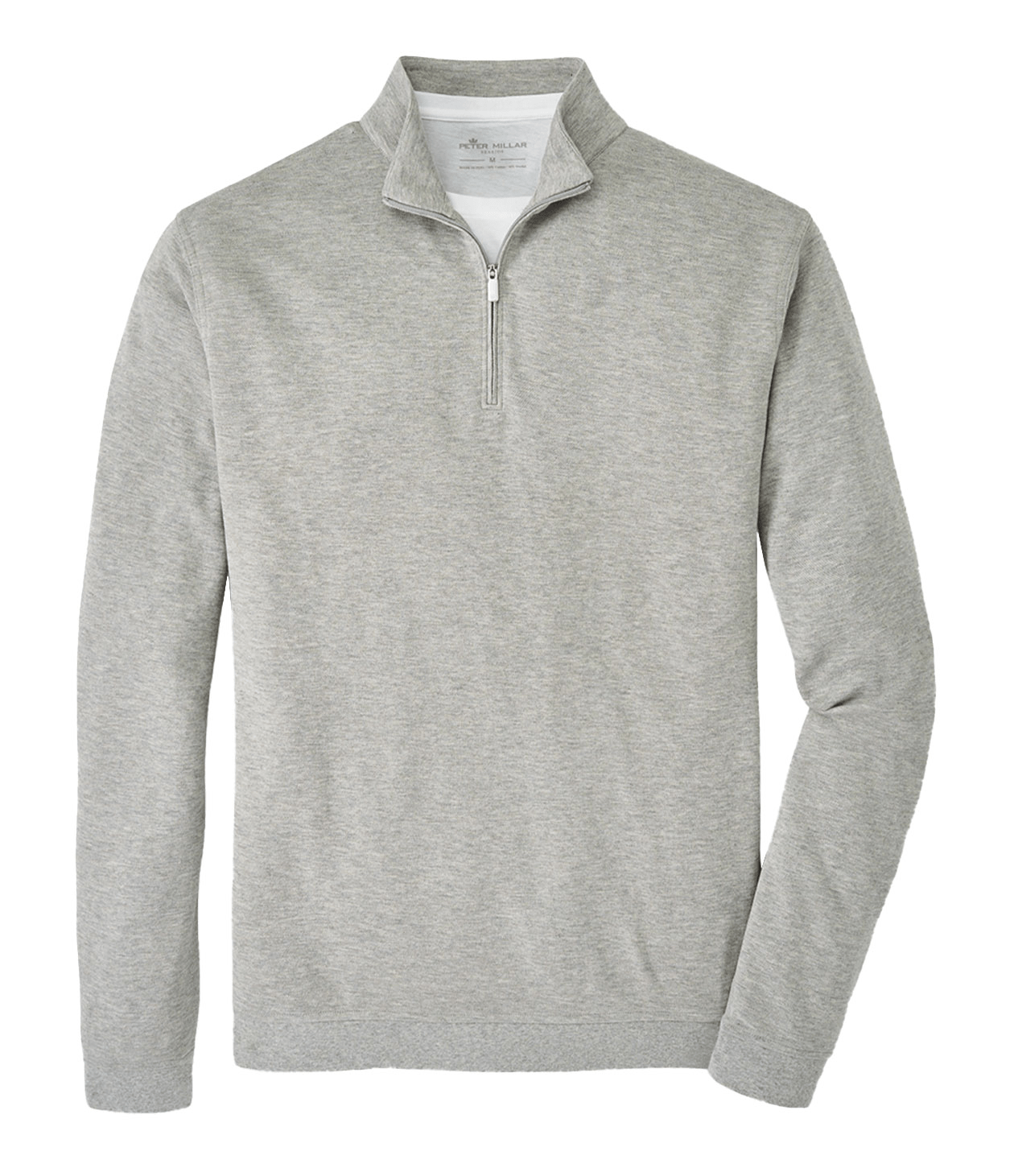 Peter Millar Layering S / Light Grey Peter Millar - Men's Crown Comfort Quarter-Zip