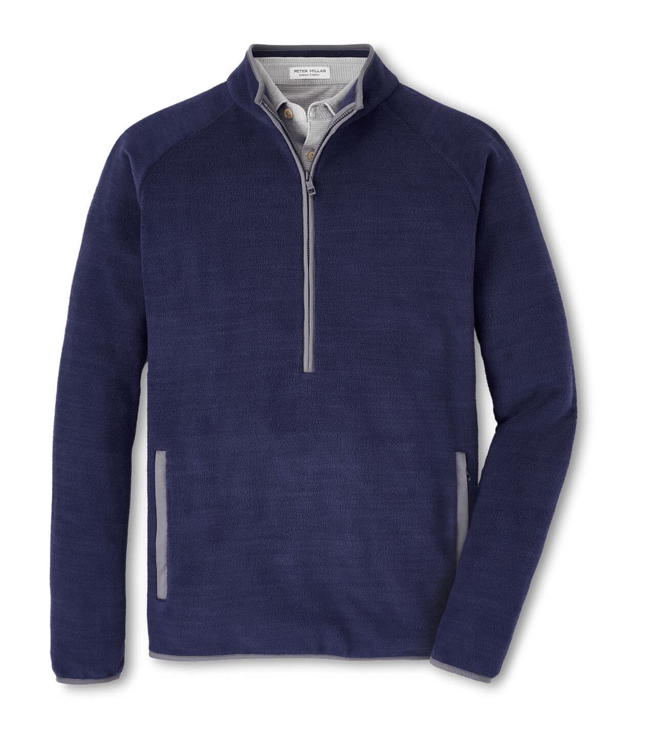 Peter Millar Layering S / Navy Peter Millar - Men's Fade Half-Zip