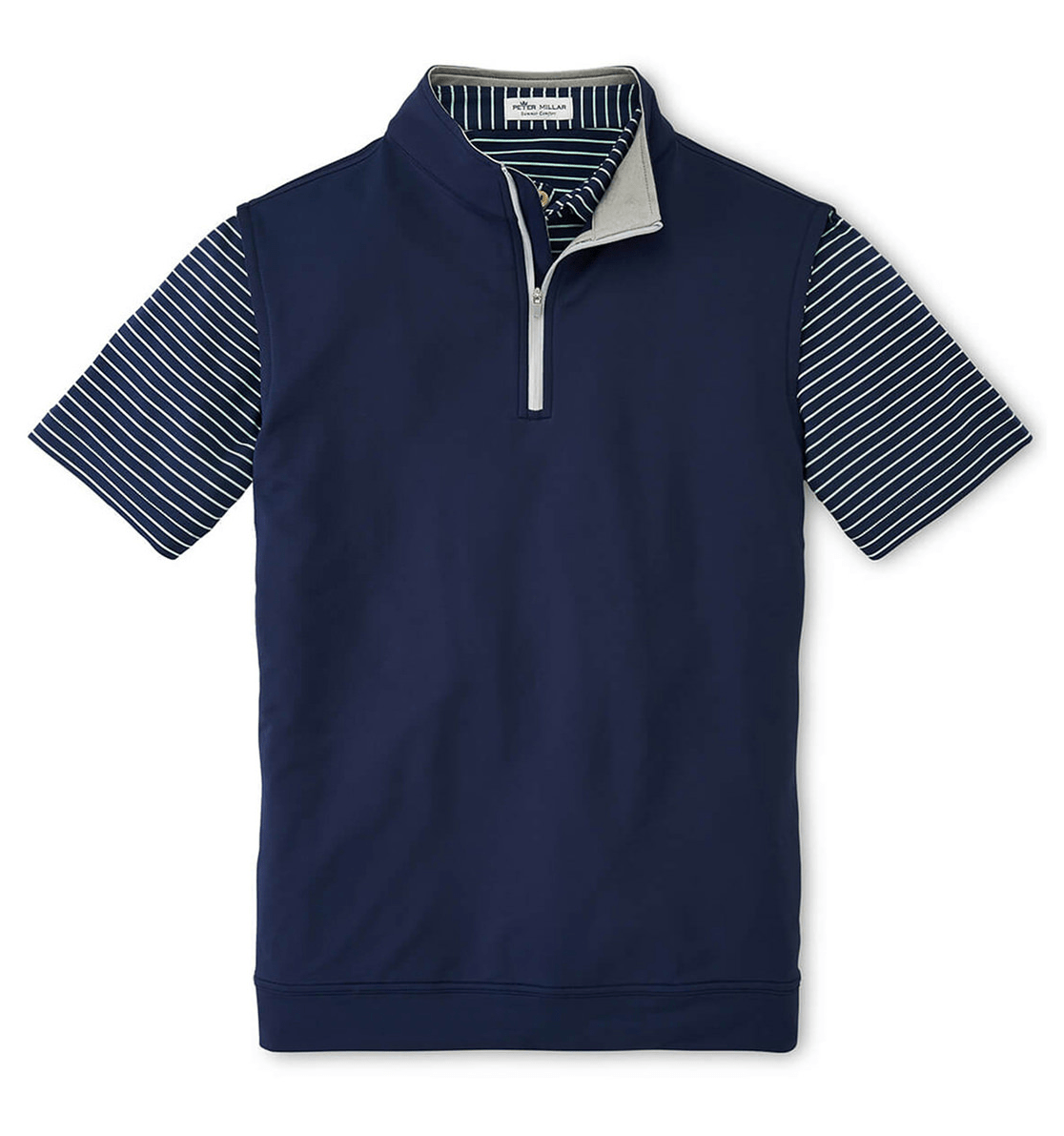 Peter Millar Layering S / Navy Peter Millar - Men's Galway Performance Quarter-Zip Vest