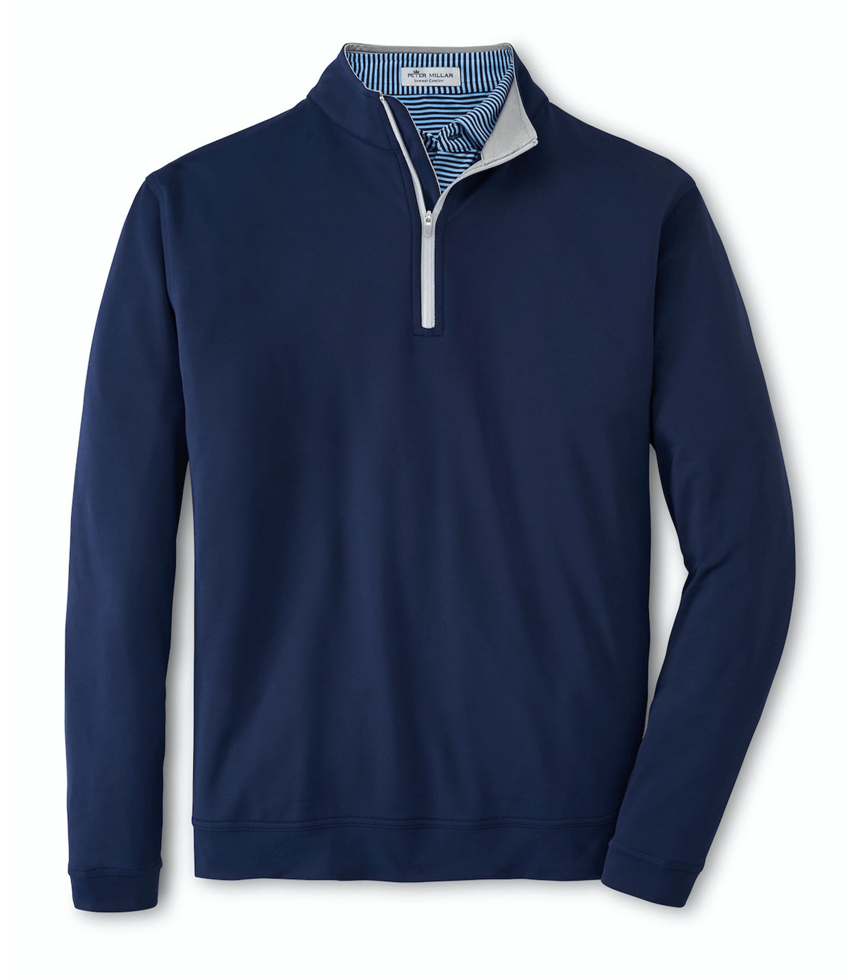 Peter Millar Layering S / Navy Peter Millar - Men's Perth Stretch Loop Terry Quarter-Zip