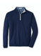 Peter Millar Layering S / Navy Peter Millar - Men's Perth Stretch Loop Terry Quarter-Zip - Navy