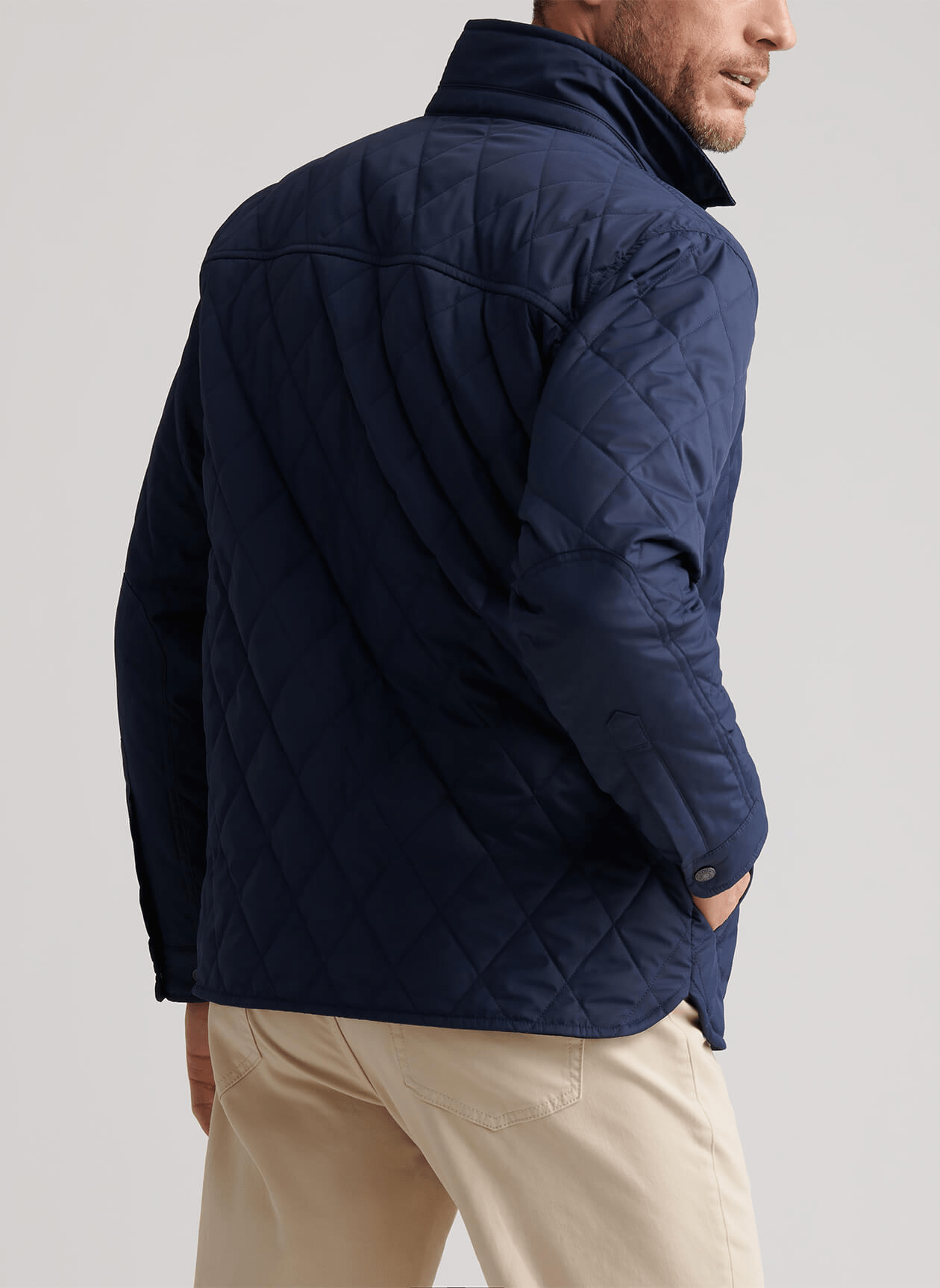 Peter Millar Outerwear Peter Millar - Men's Brighton Shirt Jacket - Navy