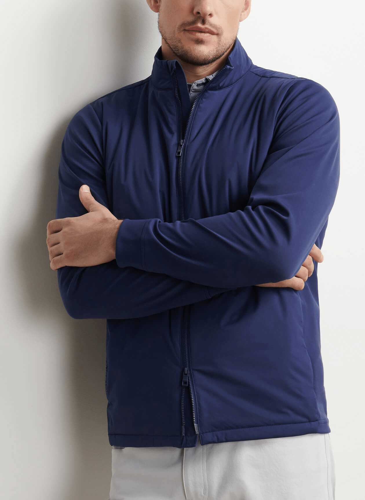 Peter Millar Outerwear Peter Millar - Men's Merge Hybrid Jacket - Navy