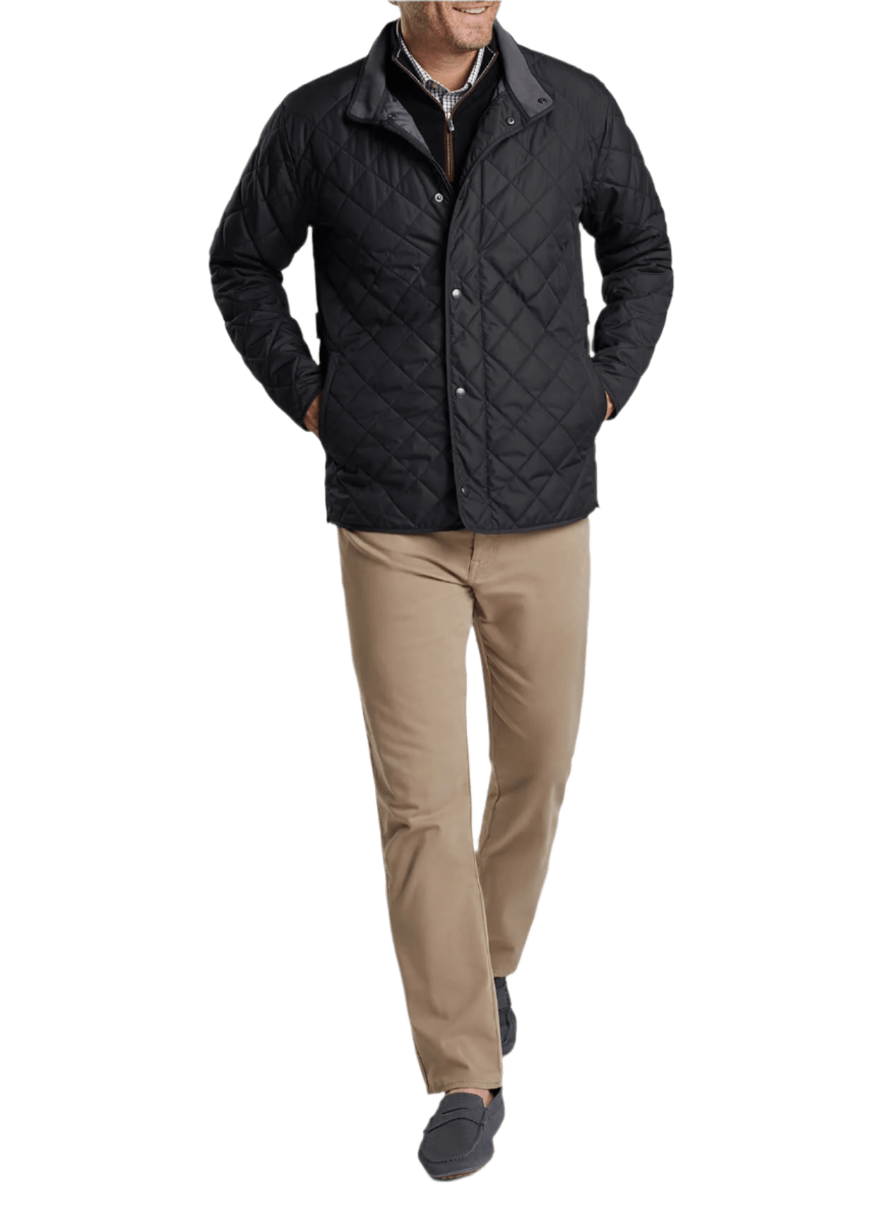 Peter Millar Outerwear Peter Millar - Men's Suffolk Coat - Black
