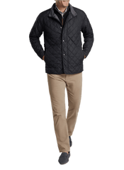 Peter Millar Outerwear Peter Millar - Men's Suffolk Coat - Black