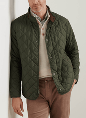 Peter Millar Outerwear Peter Millar - Men's Suffolk Coat - Dark Olive