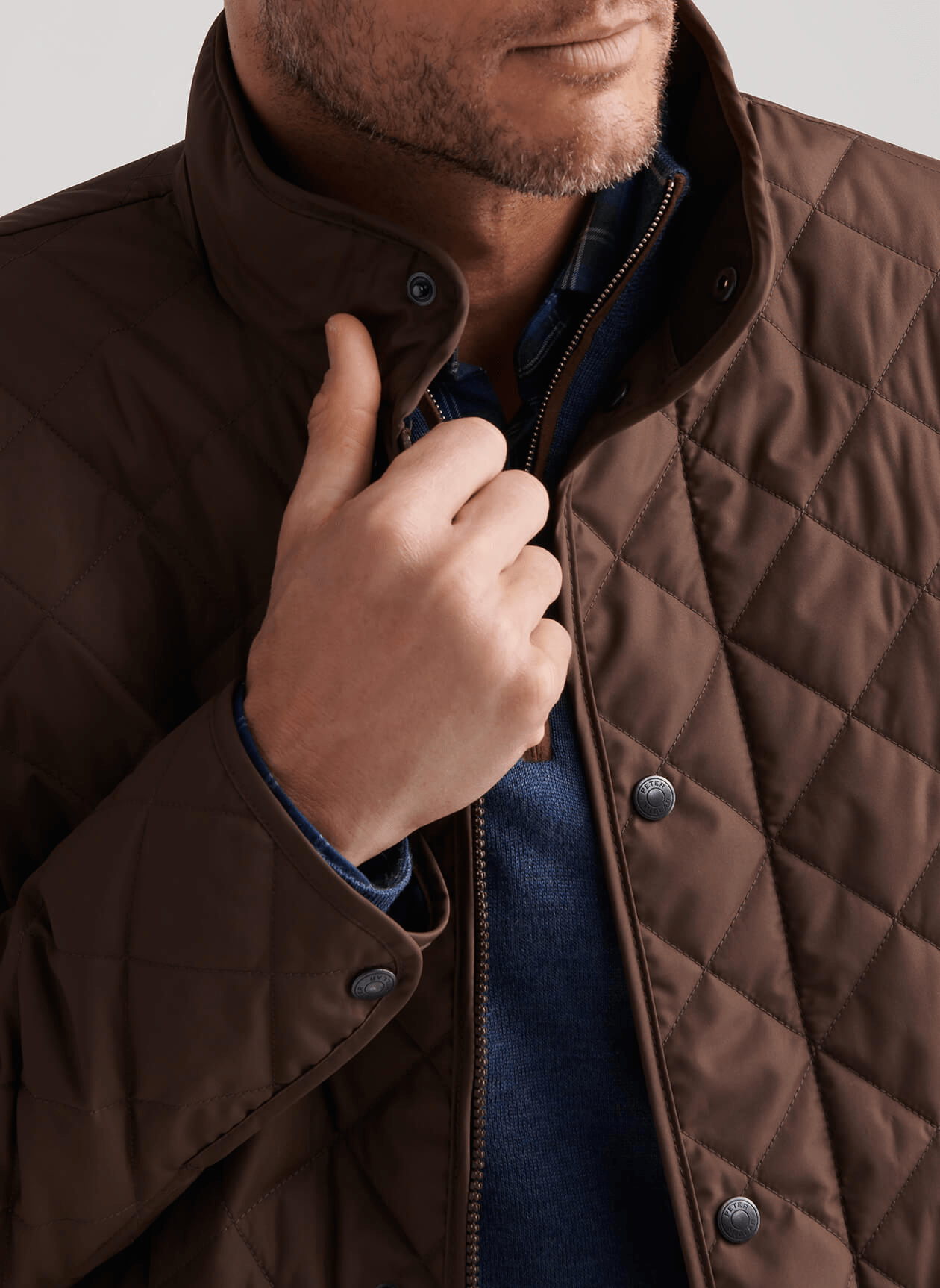 Peter Millar Outerwear Peter Millar - Men's Suffolk Coat - French Press