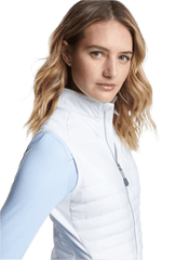 Peter Millar Outerwear Peter Millar - Women's Fuse Hybrid Vest - White