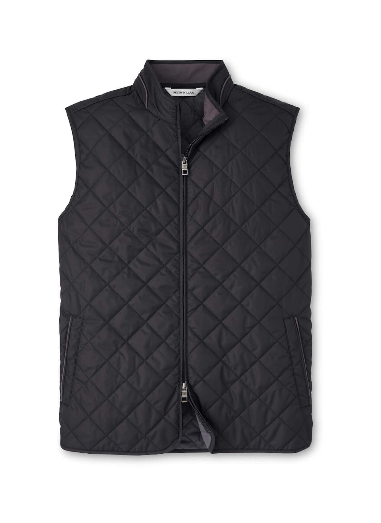 Peter Millar Outerwear S / Black Peter Millar - Men's Essex Quilted Vest