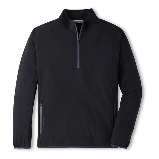 Peter Millar Outerwear S / Black Peter Millar - Men's Gale Half-Zip