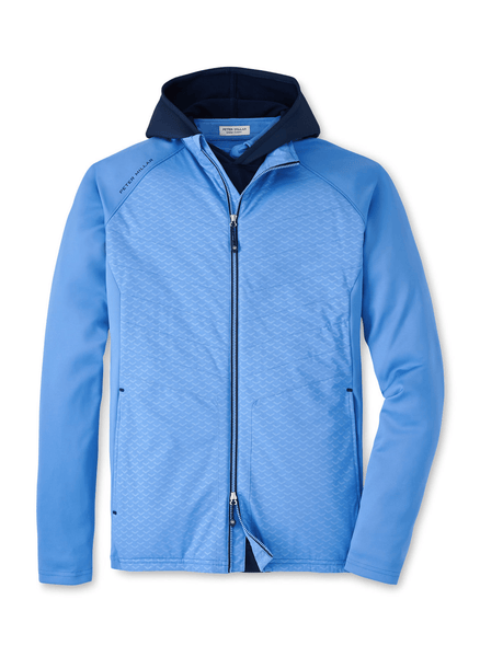 Peter Millar Outerwear S / Bondi Blue Peter Millar - Men's Merge Elite Hybrid Jacket