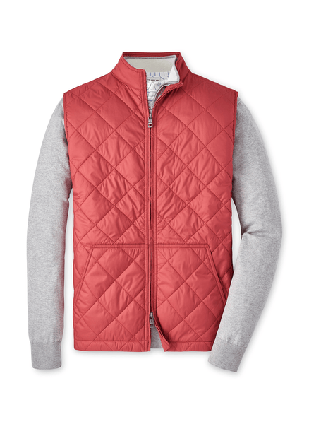 Peter Millar Outerwear S / Cape Red Peter Millar - Men's Bedford Vest