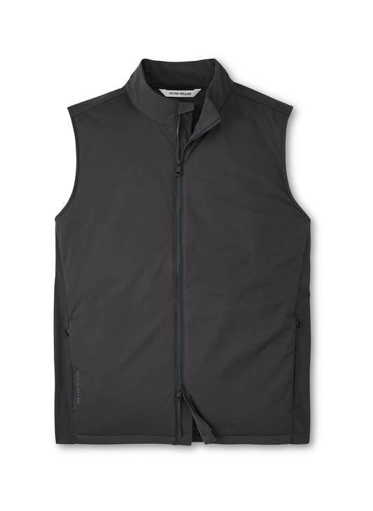 Peter Millar Outerwear S / Carbon Black Peter Millar - Men's Fuse Hybrid Vest - Carbon Black