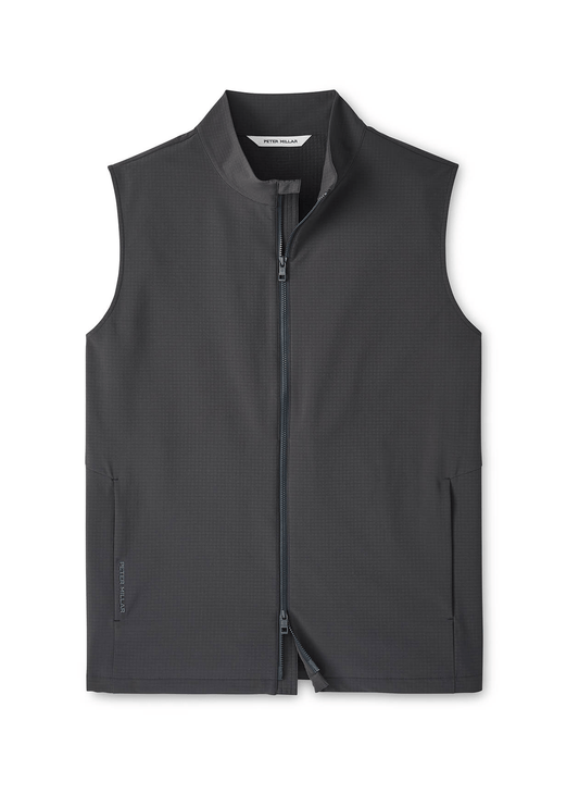 Peter Millar Outerwear S / Carbon Black Peter Millar - Men's Gust Vest - Carbon Black