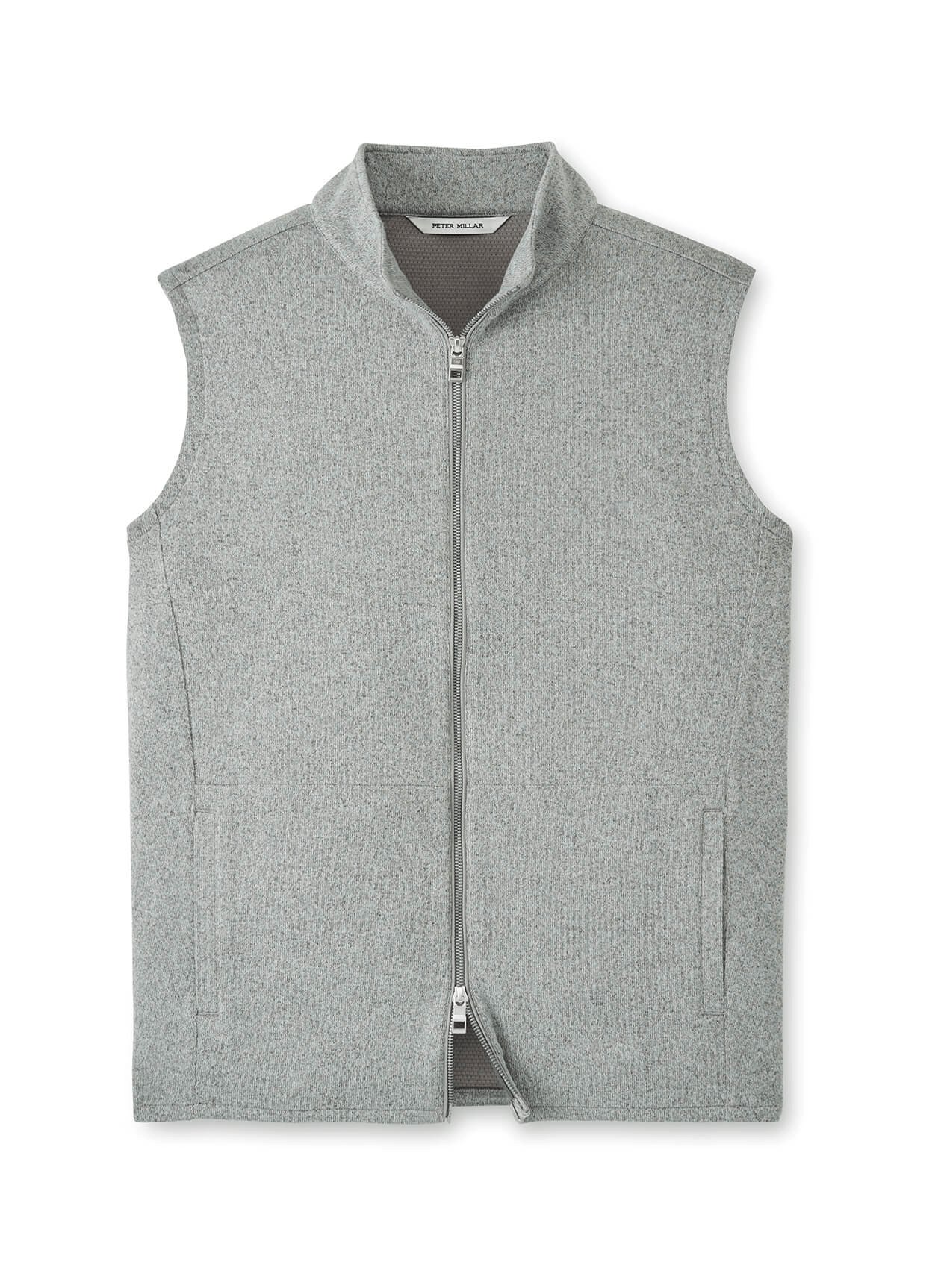 Peter Millar Outerwear S / Gale Grey Peter Millar - Men's Crown Sweater Fleece Vest - Gale Grey