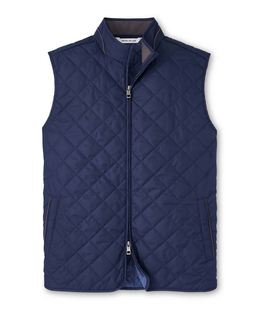Peter Millar Outerwear S / Navy Peter Millar - Men's Essex Quilted Vest