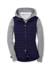 Peter Millar Outerwear XS / Navy Peter Millar - Women's Fuse Hybrid Vest - Navy