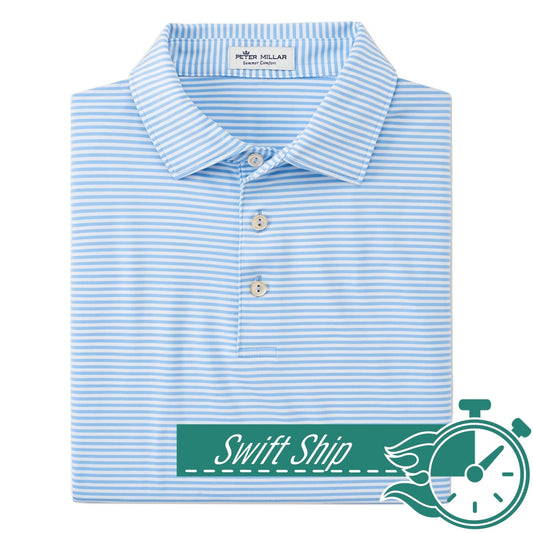Peter Millar Polos 3-Day Swift Ship: Peter Millar - Men's Hales Performance Polo