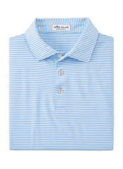 Peter Millar Polos M / Cottage Blue Peter Millar - Men's Hales Performance Polo - Cottage Blue