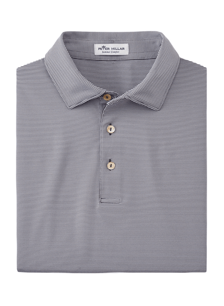 Peter Millar - Men's Jubilee Striped Polo - Iron – Threadfellows