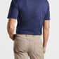 Peter Millar Polos Peter Millar - Men's Featherweight Mélange Performance Polo - Navy