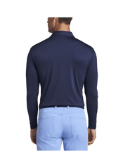 Peter Millar Polos Peter Millar - Men's Performance Long-Sleeve Jersey Polo - Navy