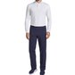 Peter Millar Polos Peter Millar - Men's Performance Long-Sleeve Jersey Polo - White