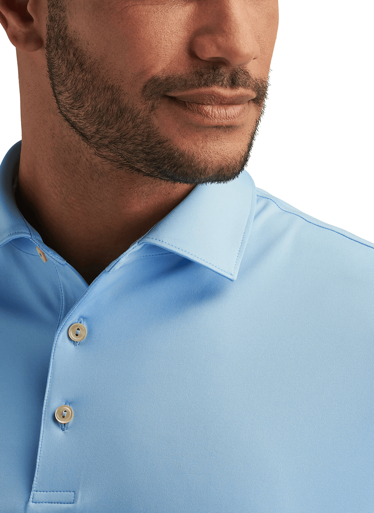Peter Millar Polos Peter Millar - Men's Solid Performance Polo w/ Self Collar