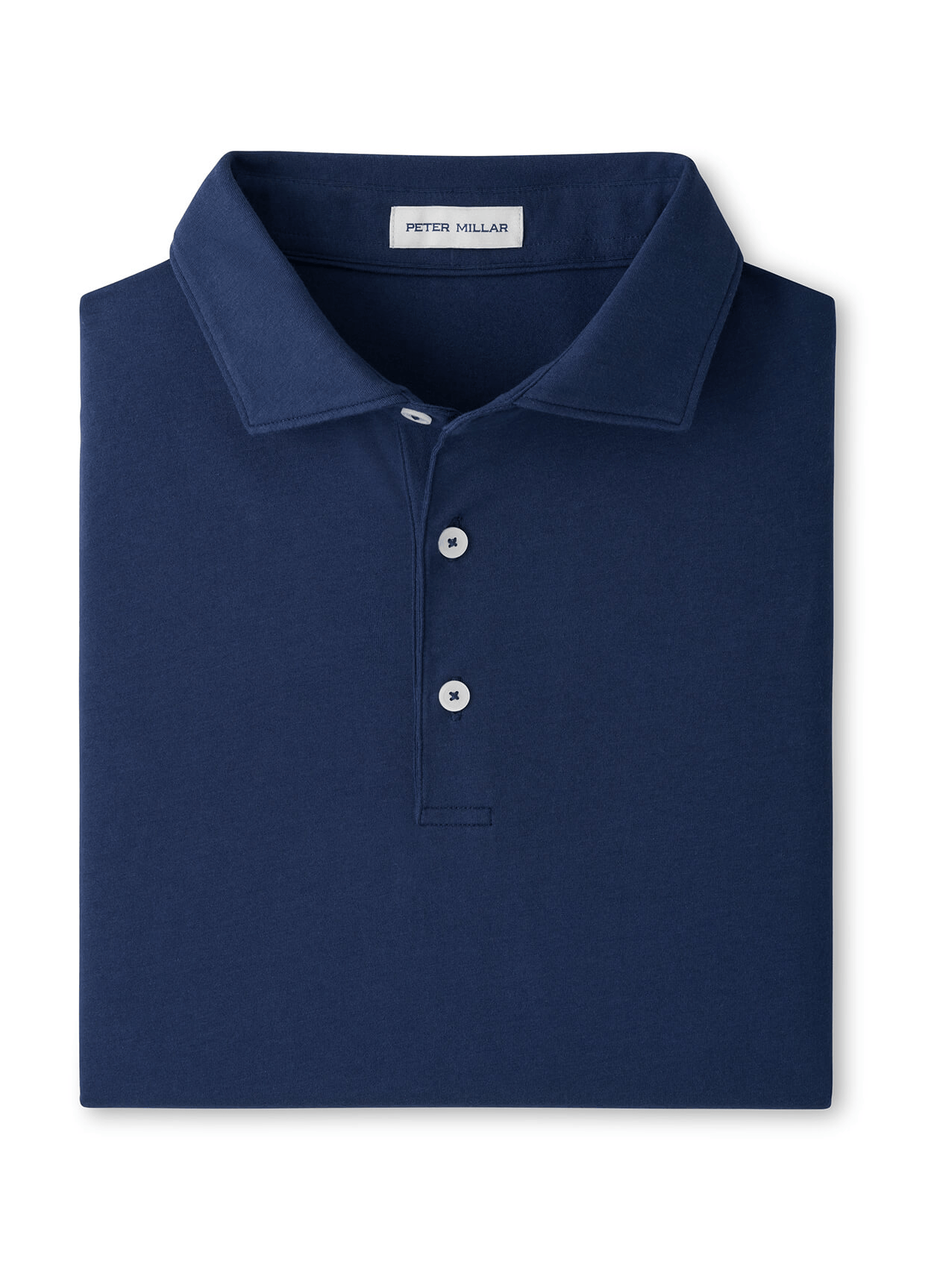 Peter Millar Polos S / Atlantic Navy Peter Millar - Men's Crown Flex Cotton Polo