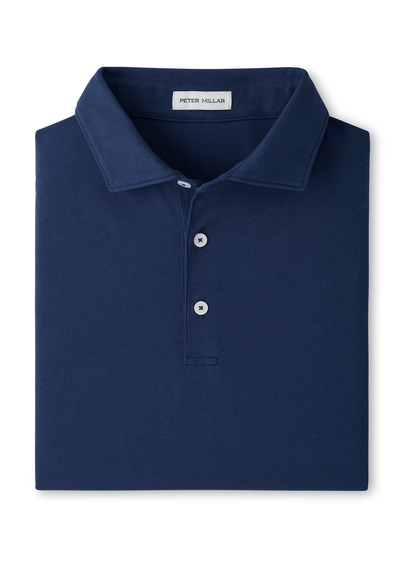 Peter Millar Polos S / Atlantic Navy Peter Millar - Men's Crown Flex Cotton Polo