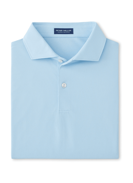 Peter Millar Polos S / Blue Frost Peter Millar - Men's Soul Performance Mesh Polo - Blue Frost