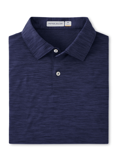 Peter Millar Polos S / Navy Peter Millar - Men's Featherweight Mélange Performance Polo