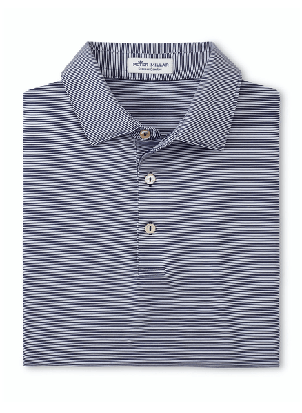 Peter Millar Polos S / Navy Peter Millar - Men's Jubilee Striped Polo - Navy