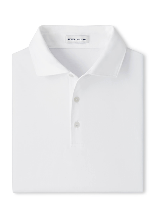 Peter Millar Polos S / White Peter Millar - Men's Crown Flex Cotton Polo