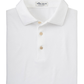Peter Millar Polos S / White Peter Millar - Men's Solid Performance Polo w/ Self Collar