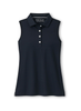 Peter Millar Polos XS / Black Peter Millar - Women's Banded Sport Mesh Sleeveless Polo - Black