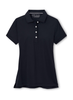 Peter Millar Polos XS / Black Peter Millar - Women's Button Polo - Black