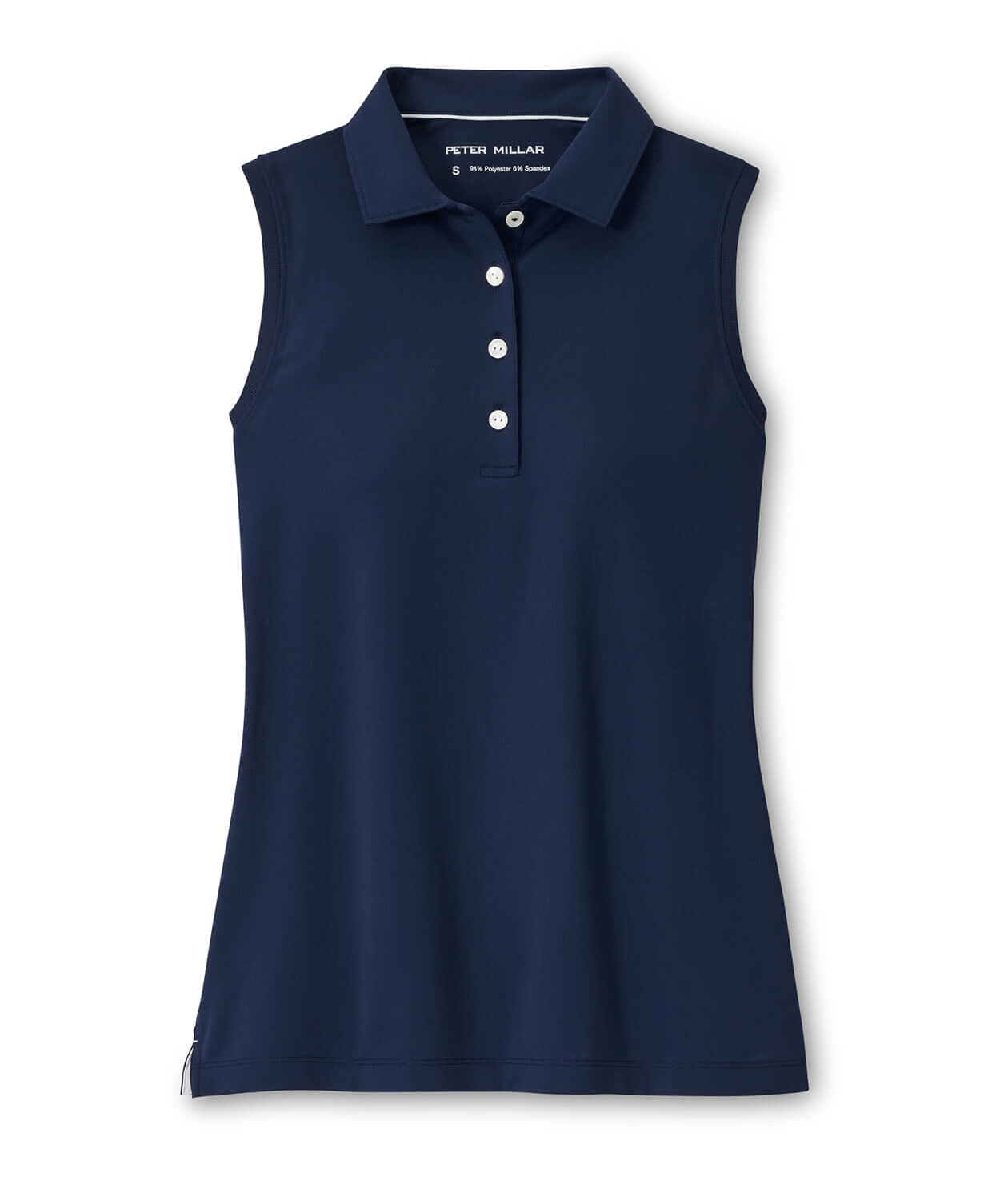 Peter Millar Polos XS / Navy Peter Millar - Women's Banded Sport Mesh Sleeveless Polo