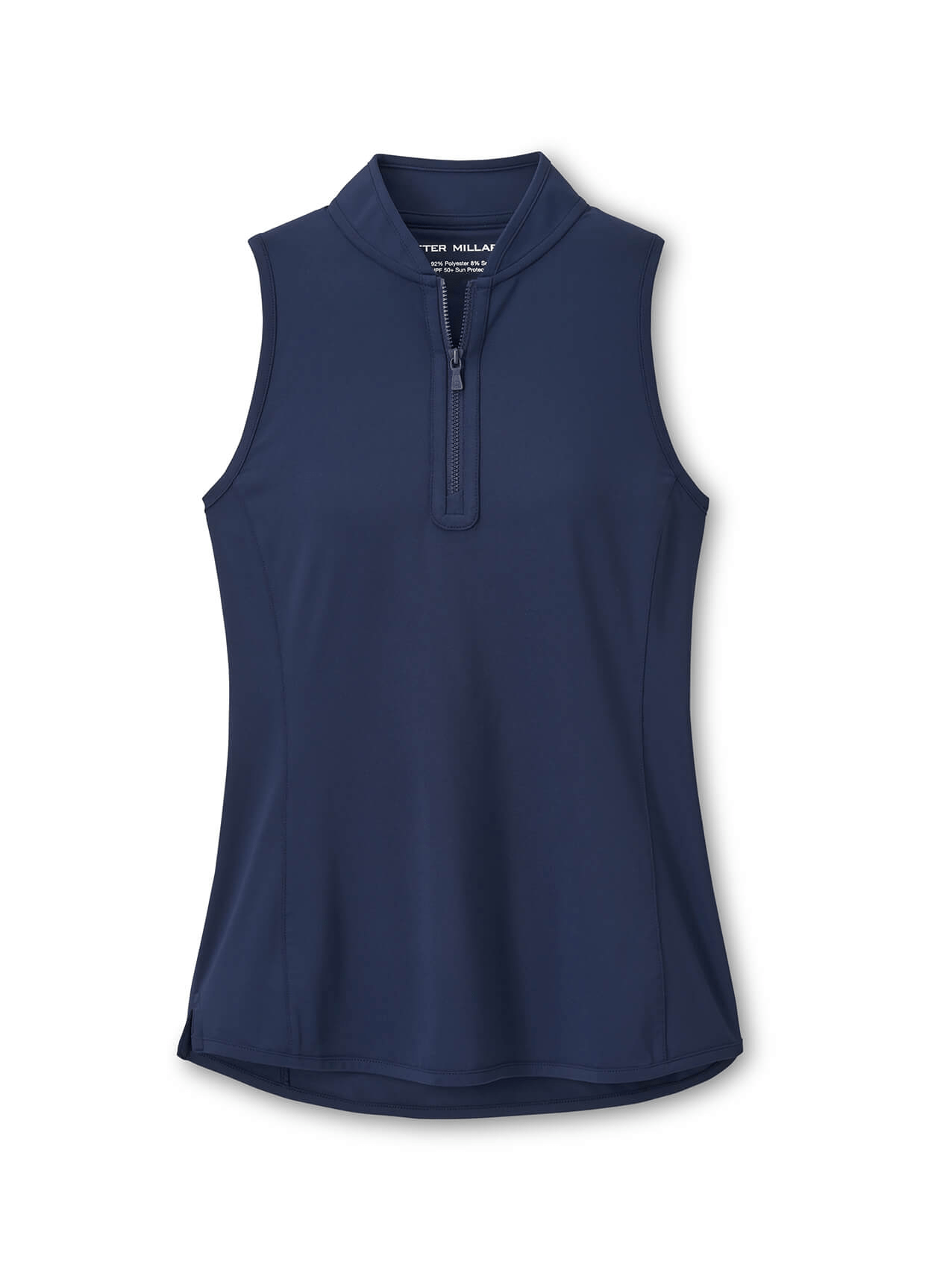 Peter Millar Polos XS / Navy Peter Millar - Women's Shirley Sleeveless Zip Polo - Navy