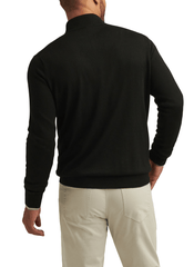 Peter Millar Sweaters Peter Millar - Men's Autumn Crest Quarter-Zip - Black