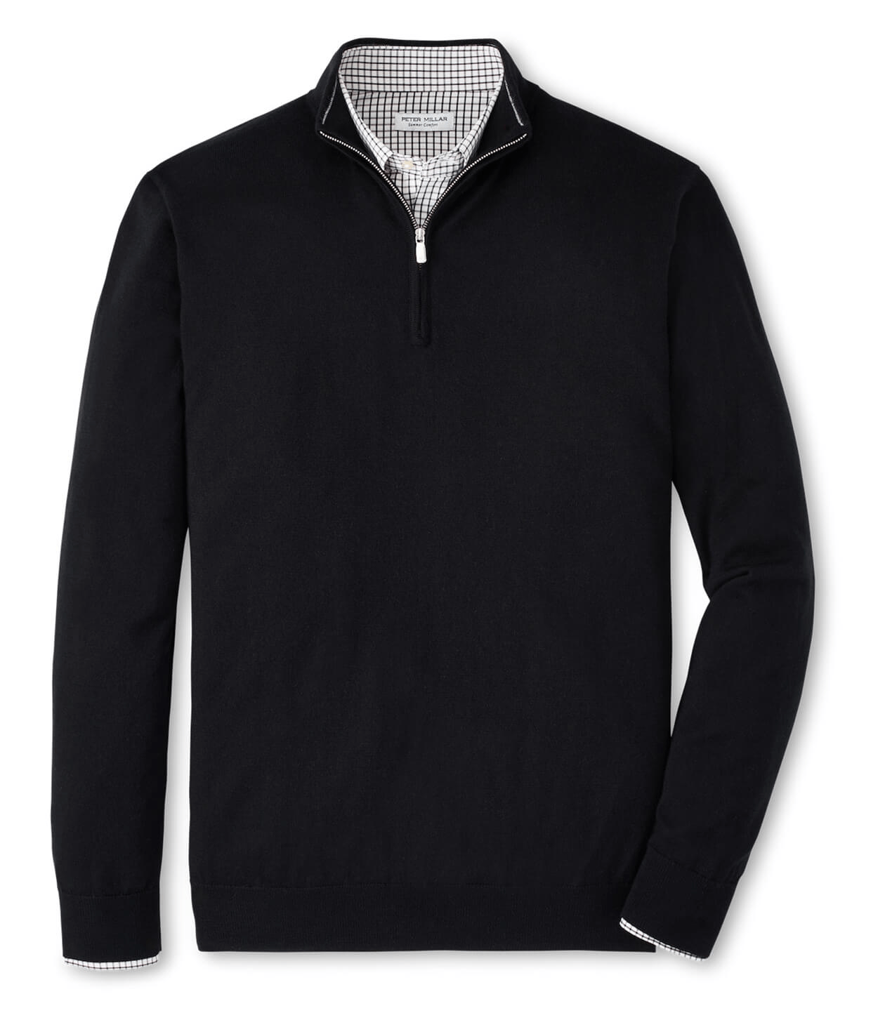 Peter Millar Sweaters S / Black Peter Millar - Men's Autumn Crest Quarter-Zip