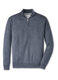 Peter Millar Sweaters S / Charcoal Peter Millar - Men's Autumn Crest Quarter-Zip - Charcoal