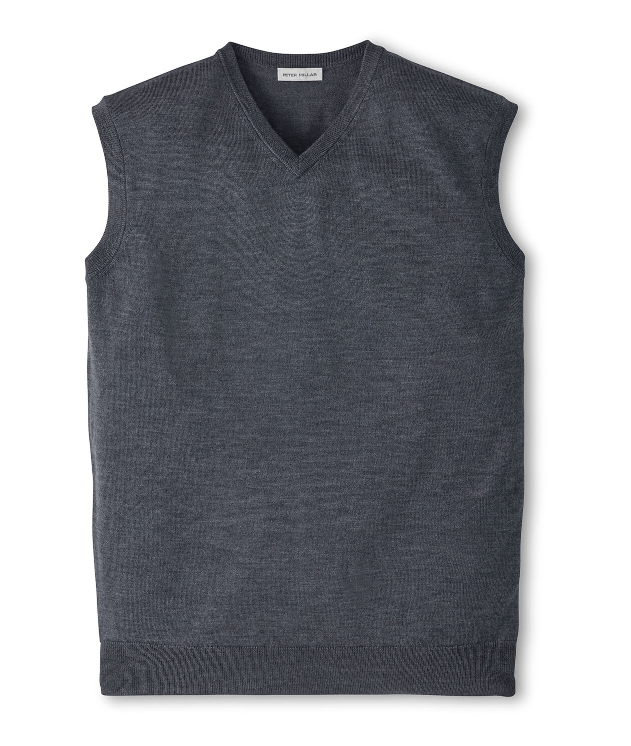 Peter Millar Sweaters S / Charcoal Peter Millar - Men's Autumn Crest V-Neck Sweater Vest