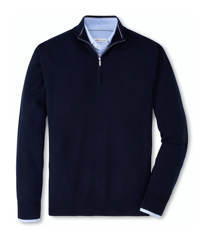 Peter Millar Sweaters S / Navy Peter Millar - Men's Autumn Crest Quarter-Zip